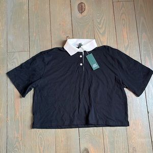Wild Fable Crop Top Polo Size XS